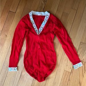 Olympic Leotard - vintage 70s - girl/young lady size